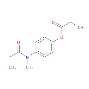 Propanamide, N-methyl-N-[4-(1-oxopropoxy)phenyl]-