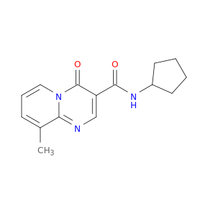 4H-Pyrido[1,2-a]pyrimidine-3-carboxamide,N-cyclopentyl-9-methyl-4-oxo-