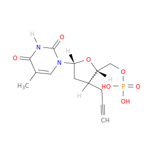 5'-Thymidylic acid, 3'-deoxy-3'-(2-propynyl)-