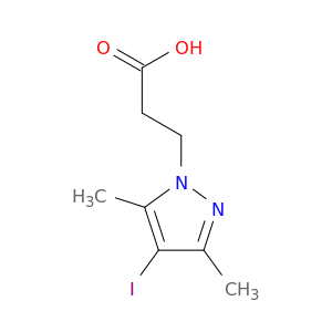 3-(4-Iodo-3,5-dimethyl-1H-pyrazol-1-yl)-propanoic acid