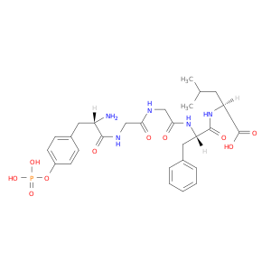 L-Leucine, O-phosphono-L-tyrosylglycylglycyl-L-phenylalanyl-
