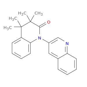 [1(2H),3'-Biquinolin]-2-one, 3,4-dihydro-3,3,4,4-tetramethyl-