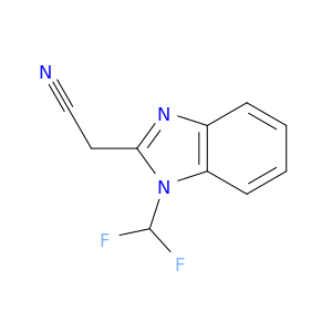 1-(二氟甲基)-1H-苯并咪唑-2-乙腈