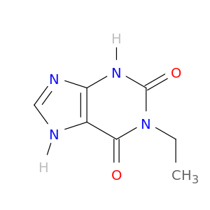 1H-Purine-2,6-dione, 1-ethyl-3,7-dihydro-