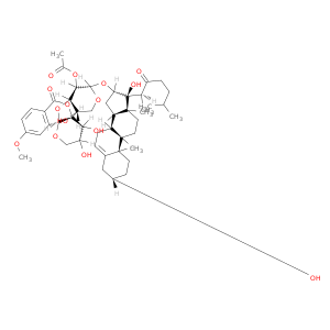 (3beta,16beta)-16-[[2-O-乙酰基-3-O-[2-O-(4-甲氧基苯甲酰基)-beta-D-吡喃木糖基]-alpha-L-吡喃阿拉伯糖基]氧基]-3,17-二羟基胆甾-5-烯-22-酮