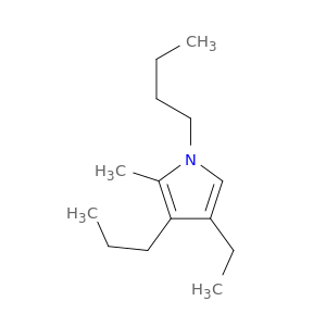 1H-Pyrrole, 1-butyl-4-ethyl-2-methyl-3-propyl-