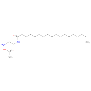 十八烷酰胺,N-(2-氨基乙基)-,乙酸盐(1：1)