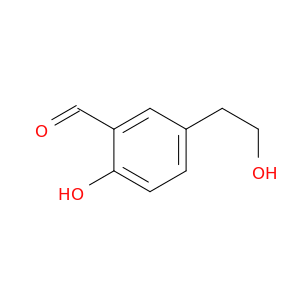 Benzaldehyde, 2-hydroxy-5-(2-hydroxyethyl)-