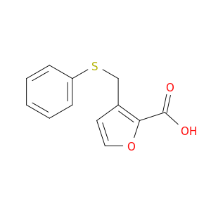 3-((Phenylthio)methyl)furan-2-carboxylic acid