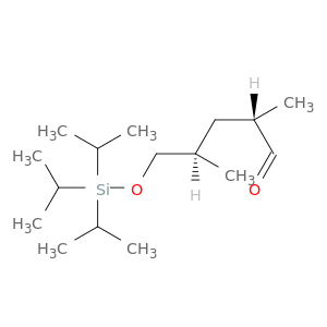 Pentanal, 2,4-dimethyl-5-[[tris(1-methylethyl)silyl]oxy]-, (2S,4R)-
