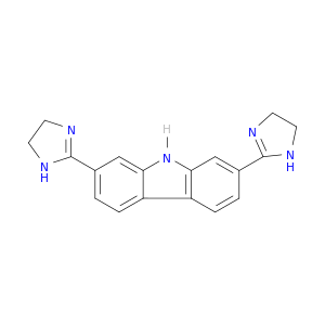 9H-Carbazole, 2,7-bis(4,5-dihydro-1H-imidazol-2-yl)-
