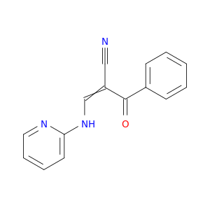 2-benzoyl-3-(pyridin-2-ylamino)prop-2-enenitrile
