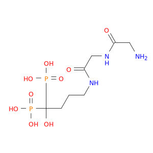 Glycinamide, glycyl-N-(4-hydroxy-4,4-diphosphonobutyl)-