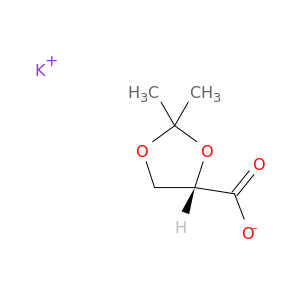 (S)-2,2-二甲基-1,3-二氧戊环-4-羧酸钾