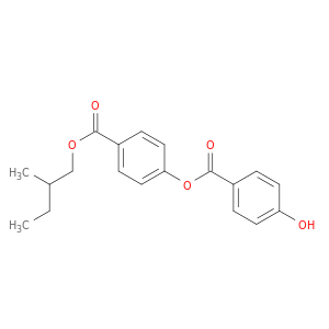 Benzoic acid, 4-hydroxy-, 4-[(2-methylbutoxy)carbonyl]phenyl ester