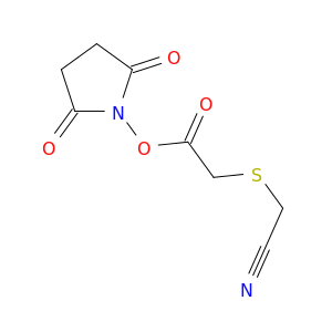 Acetonitrile, [[2-[(2,5-dioxo-1-pyrrolidinyl)oxy]-2-oxoethyl]thio]-