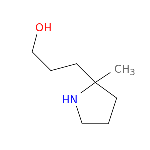 3-(2-methylpyrrolidin-2-yl)propan-1-ol