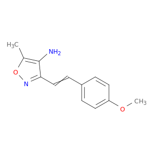 3-[2-(4-Methoxyphenyl)ethenyl]-5-methyl-1,2-oxazol-4-amine