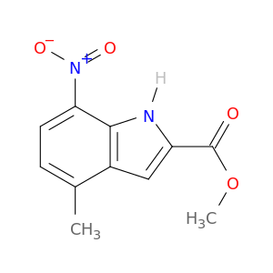 4-甲基-7-硝基-1H-吲哚-2-羧酸甲酯