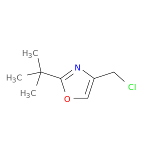 Oxazole, 4-(chloromethyl)-2-(1,1-dimethylethyl)-