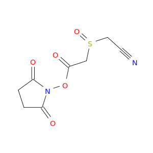 Acetonitrile, [[2-[(2,5-dioxo-1-pyrrolidinyl)oxy]-2-oxoethyl]sulfinyl]-