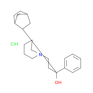 1-(二环[2.2.1]庚-5-烯-2-基)-1-苯基-3-(哌啶-1-基)丙-1-醇盐酸盐