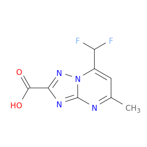 7-二氟甲基-5-甲基-[1,2,4]三唑-[1,5-a]嘧啶-2-羧酸