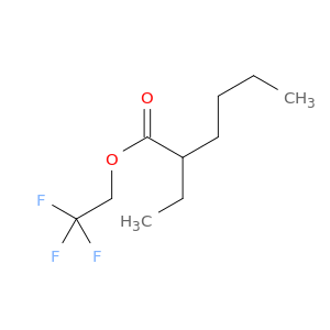 Hexanoic acid, 2-ethyl-, 2,2,2-trifluoroethyl ester