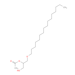 1-(hexadecyloxy)-3-hydroxypropan-2-yl acetate