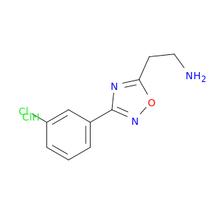 2-[3-(3-chlorophenyl)-1,2,4-oxadiazol-5-yl]ethan-1-amine hydrochloride