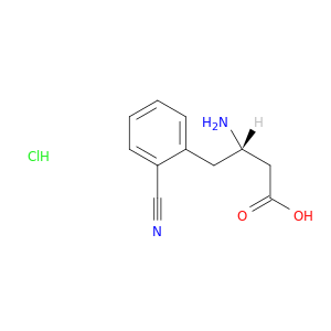 L-Β-3-氨基-4-(2-氰基苯基)-丁酸.盐酸盐