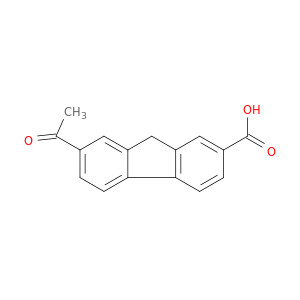 9H-Fluorene-2-carboxylic acid, 7-acetyl-