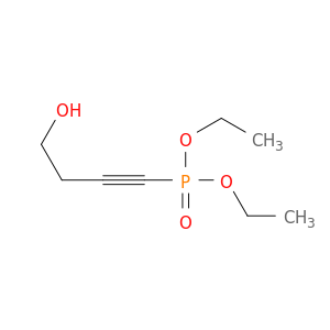 Phosphonic acid, (4-hydroxy-1-butynyl)-, diethyl ester