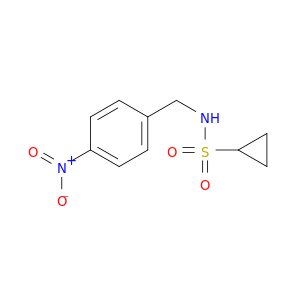 N-(4-硝基苄基)环丙磺酰胺