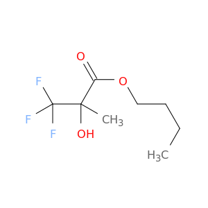 Propanoic acid, 3,3,3-trifluoro-2-hydroxy-2-methyl-, butyl ester