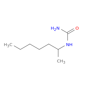 1-heptan-2-ylurea