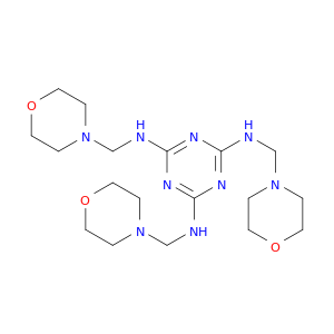 N2,N4,N6-TRIS(MORPHOLIN-4-YLMETHYL)-1,3,5-TRIAZINE-2,4,6-TRIAMINE