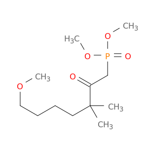 Phosphonic acid, (7-methoxy-3,3-dimethyl-2-oxoheptyl)-, dimethyl ester