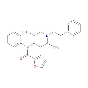 Furancarboxamide,N-[2,5-dimethyl-1-(2-phenylethyl)-4-piperidinyl]-N-phenyl- (9CI)