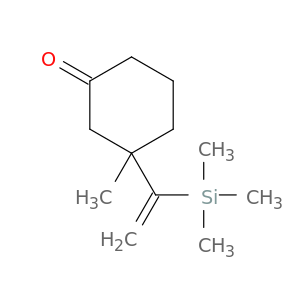 Cyclohexanone, 3-methyl-3-[1-(trimethylsilyl)ethenyl]-