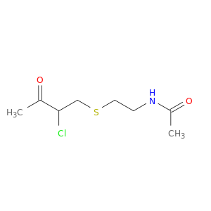 Acetamide, N-[2-[(2-chloro-3-oxobutyl)thio]ethyl]-