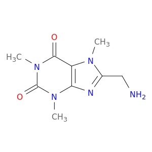 1H-Purine-2,6-dione, 8-(aminomethyl)-3,7-dihydro-1,3,7-trimethyl-