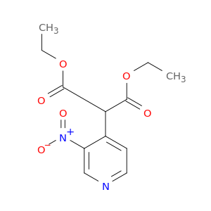 二乙基 2-(3-硝基吡啶-4-基)丙二酸酯