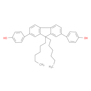 Phenol, 4,4'-(9,9-dihexyl-9H-fluorene-2,7-diyl)bis-