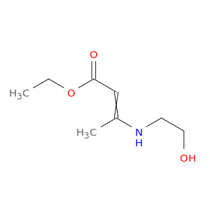 2-Butenoic acid, 3-[(2-hydroxyethyl)amino]-, ethyl ester
