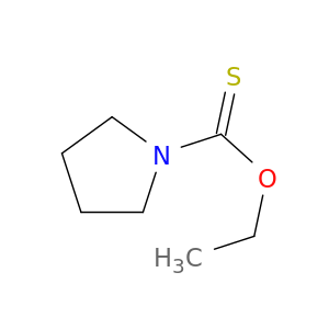 1-Pyrrolidinecarbothioic acid, O-ethyl ester