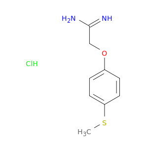 2-[4-(甲基巯基)苯氧基]乙脒盐酸