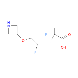 3-(2-fluoroethoxy)azetidine trifluoroacetic acid