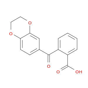 苯甲酸,2-[(2,3-二氢-1,4-苯并二辛-6-基)羰基]-