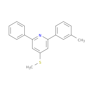 Pyridine,2-(3-methylphenyl)-4-(methylthio)-6-phenyl-